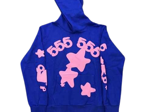 Blue spider Hoodie