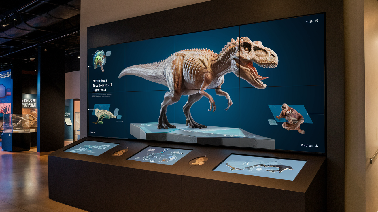 Museum Digital Signage for Interactive Visitor Experiences